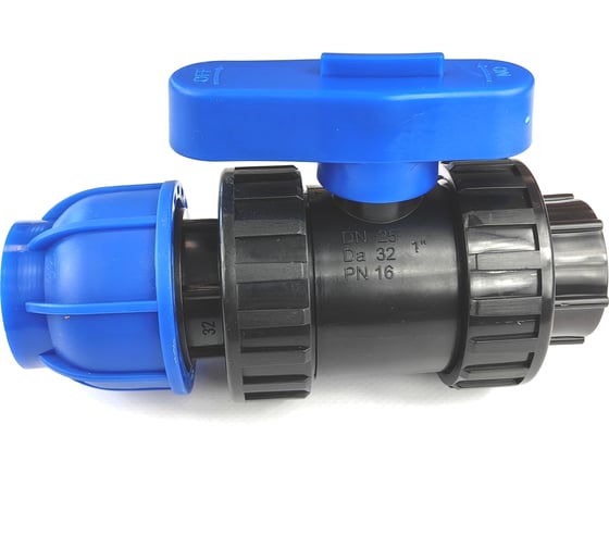 Изображение товара Кран BOUTTE ПНД 32-ВР 1" 9272210