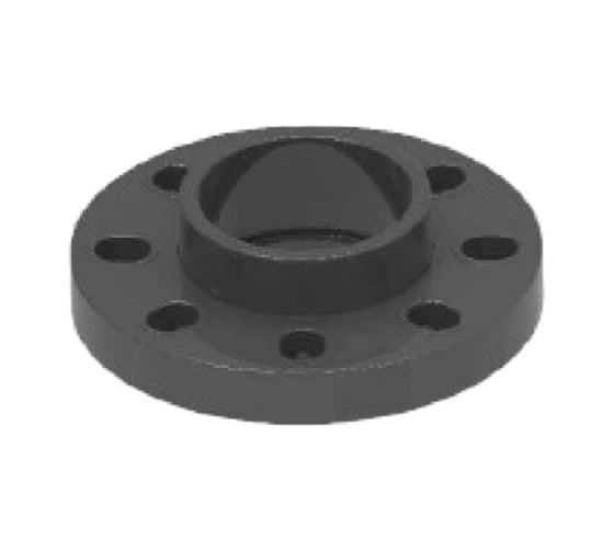 Изображение товара Фланец свободный с буртом клеевой DN.ru ФС-1-НПВХ Ду50 Ру10, материал корпуса НПВХ D270-17258