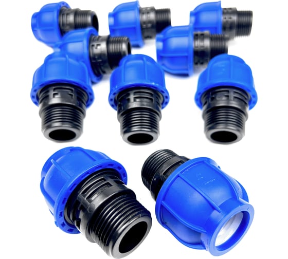 Изображение товара Муфта BOUTTE ПНД 20 - НР 1/2", 10 шт 9277659