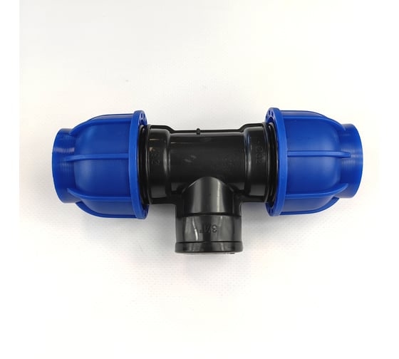 Изображение товара Переходной тройник BOUTTE ПНД 32 - ВР 3/4" - 32, 10 шт 9278441