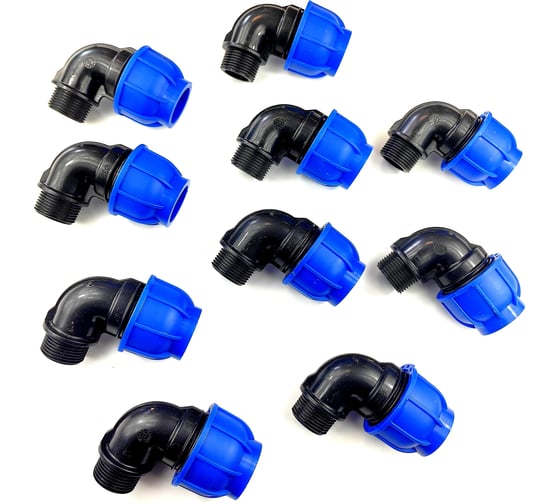 Изображение товара Угол BOUTTE ПНД 32 - НР 1", 10 шт 9277529