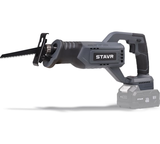 Изображение товара Пила сабельная аккумуляторная СТАВР Stavr SRS 18BL-110V 9021000096