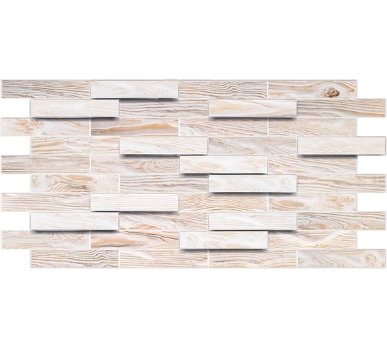 Изображение товара Панель на стену из ПВХ GRACE (Дерево Дуб беленый, 980х480 мм) УТ000012217