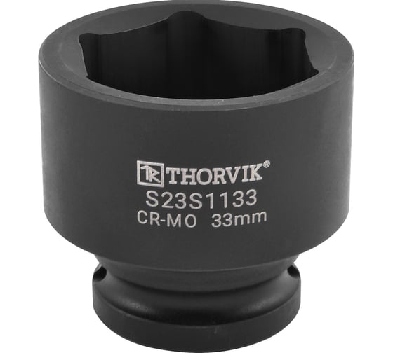 Изображение товара Головка торцевая ударная Thorvik S23S1133 33 мм, 1/2DR 054412