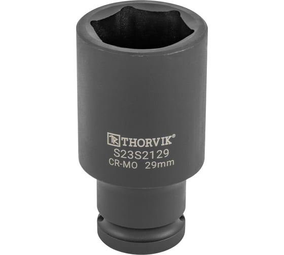 Изображение товара Головка торцевая ударная глубокая Thorvik S23S2129 29 мм, 1/2DR 054439