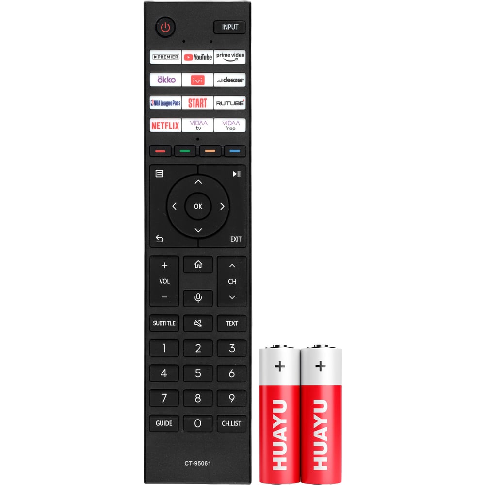 Изображение товара Пульт Huayu CT-95061 с голосовой функцией для телевизора Toshiba