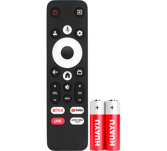 Изображение товара Пульт Huayu DP-V3 с голосовой функцией для телевизора DEXP, Viomi, Aceline, Shivaki HBT086