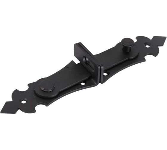 Изображение товара Щеколда дверная Домарт с проушиной Готика (145) черный 171164