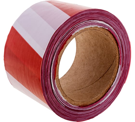 Изображение товара Сигнальная лента Gigant красно-белая, 75мм х 250м GIT-4