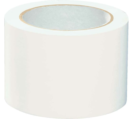 Изображение товара Лента ПВХ для разметки Mehlhose GmbH толщина 150 мкм цвет белый 75 мм х 33 м KMSE07533