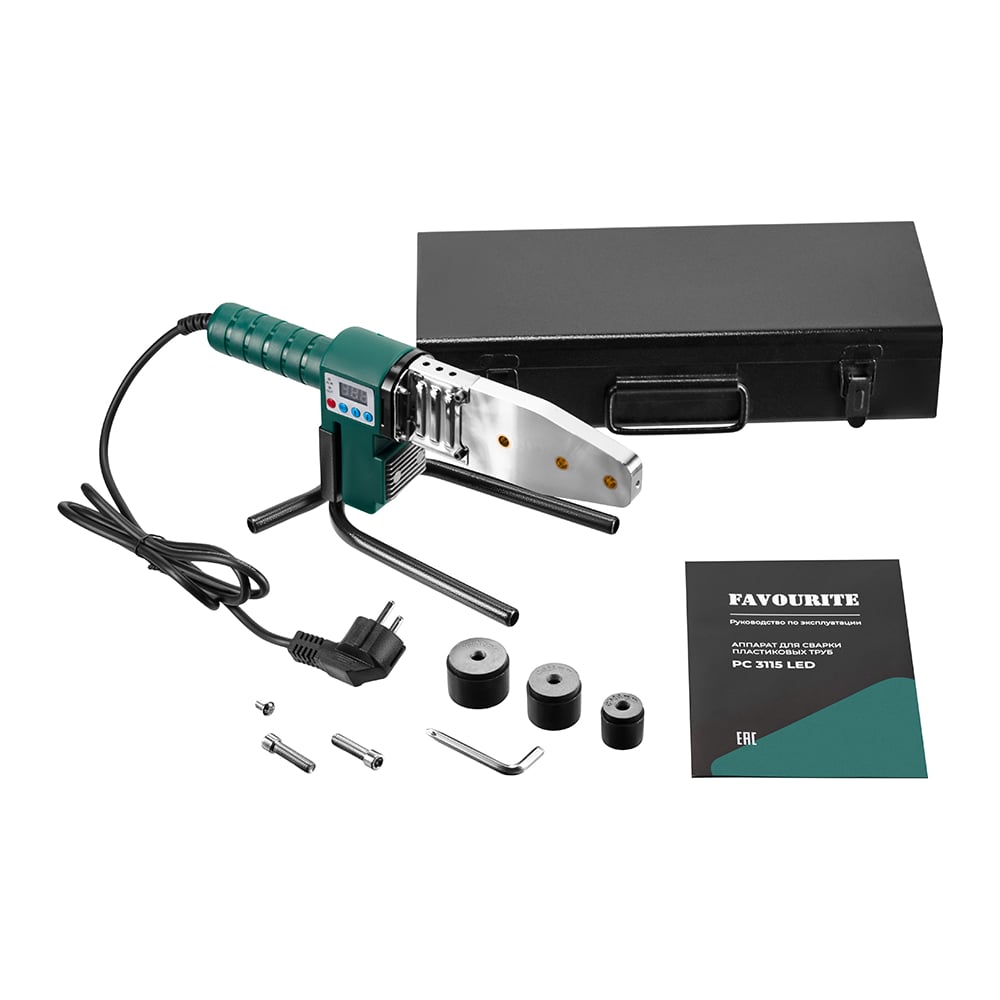 Изображение товара Аппарат для сварки пластиковых труб FAVOURITE 1500 Вт ЖК дисплей регулировка температуры