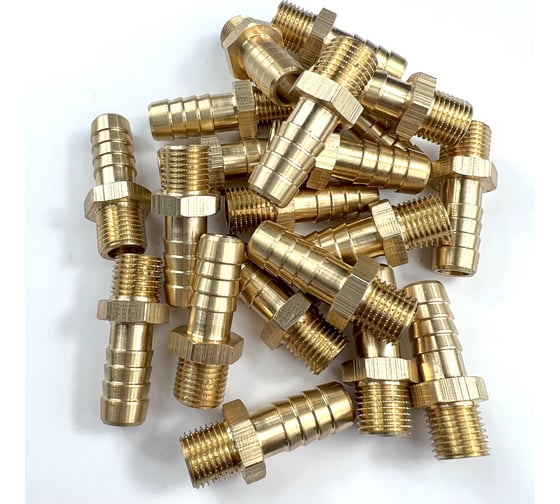 Изображение товара Штуцер Профитт для шлангов НР 1/4"х12 мм, 20 шт 9274641