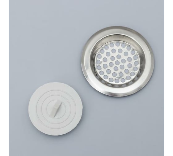 Изображение товара Фильтр и пробка для раковины Доляна 2506530