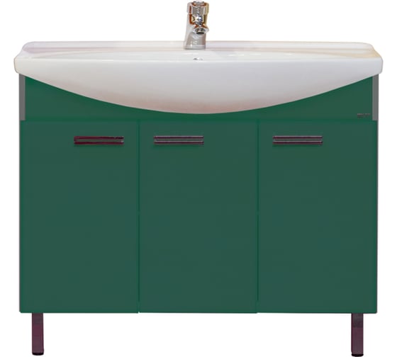 Изображение товара Тумба Misty Джулия -105 прямая, зеленая Л-Джу01105-0810Пр