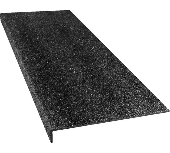 Изображение товара Противоскользящая пластина с углом стеклопластик Mehlhose GmbH 46 Grit, 230х1000х30х3,8 мм, цвет черный GKMS2301000
