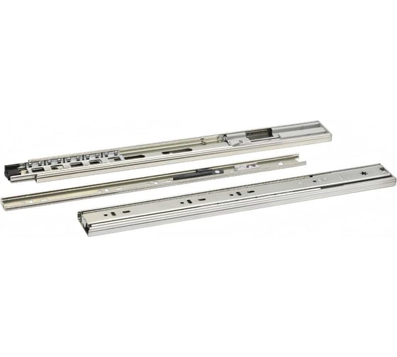 Изображение товара Шариковые направляющие полного выдвижения с доводчиком MF ширина 45 мм, длина 400 мм 13003v