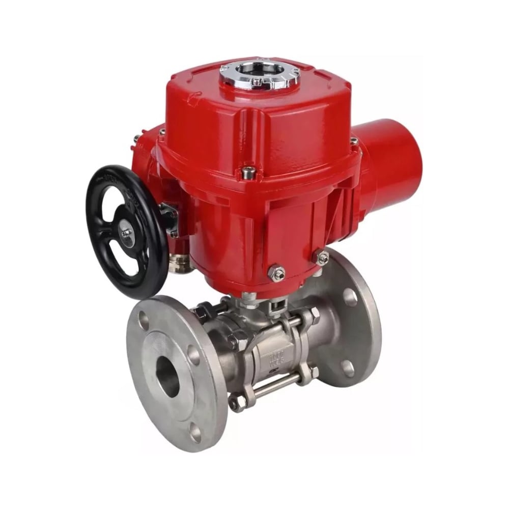 Изображение товара Кран шаровой DN.ru316-316-FP-F-ISO-H Ду80 фланцевый нержавеющая сталь