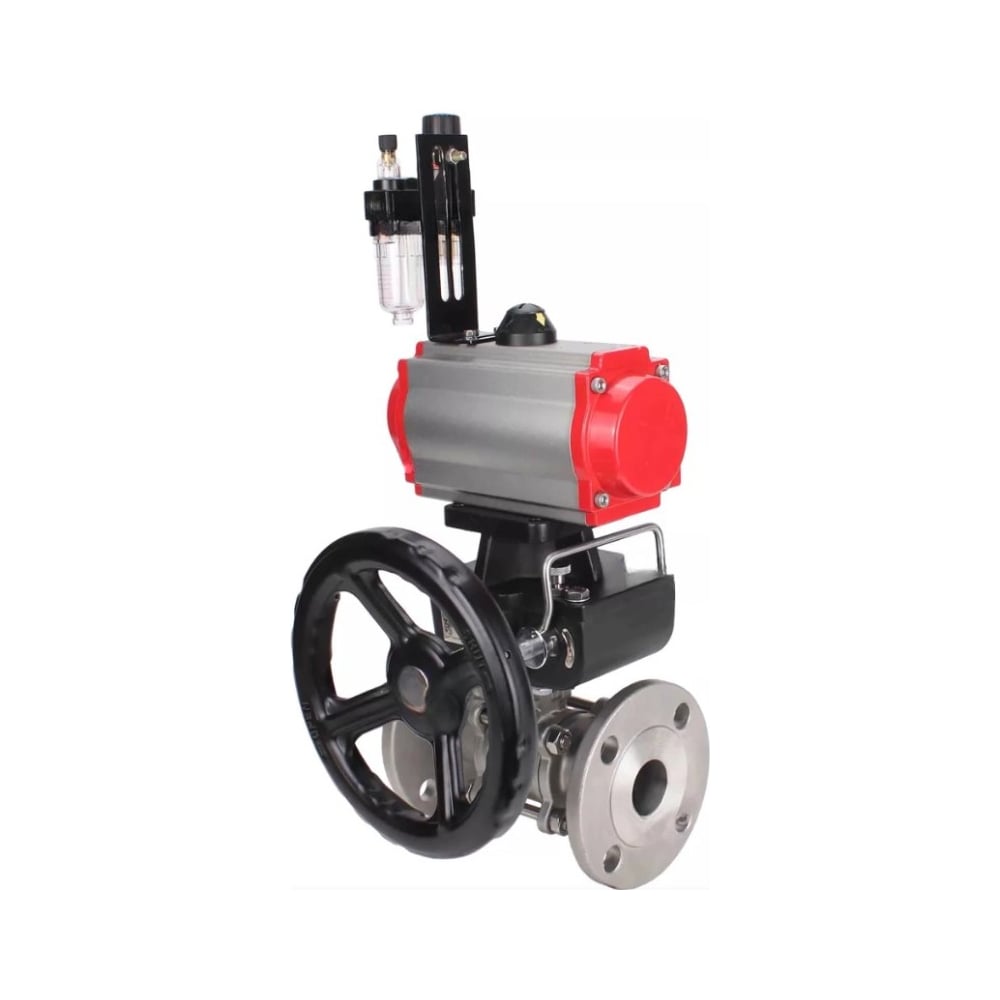 Изображение товара Кран шаровой DN ru316-316-FP-F-ISO-H Ду80 Ру40 из нержавеющей стали