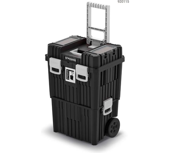 Изображение товара Набор ящиков для инструментов СпрингХауз Stronger Atlas 5 in 1, черный 920115