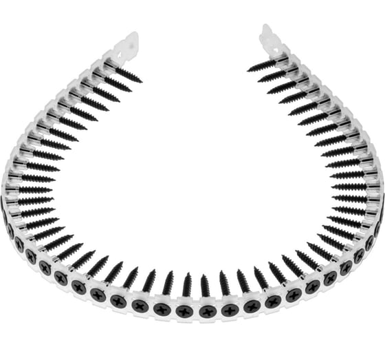 Изображение товара Саморез STARFIX 3.5x25 мм для монтажа ГКЛ к металлу, в ленте (1000 шт) SM-95025-1000