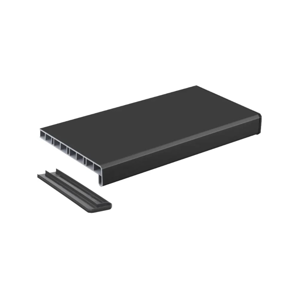 Изображение товара Подоконник Vitrage Дизайн антрацит матовый 1500x200 мм