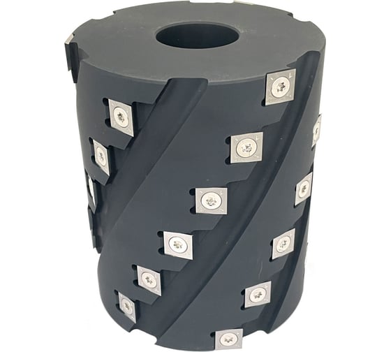 Изображение товара Фреза спиральная шейперная РеСоурс диаметр 125 мм, высота 150 мм, посадочный размер 40 мм, 36 ножей RSFS.033.125.150.40