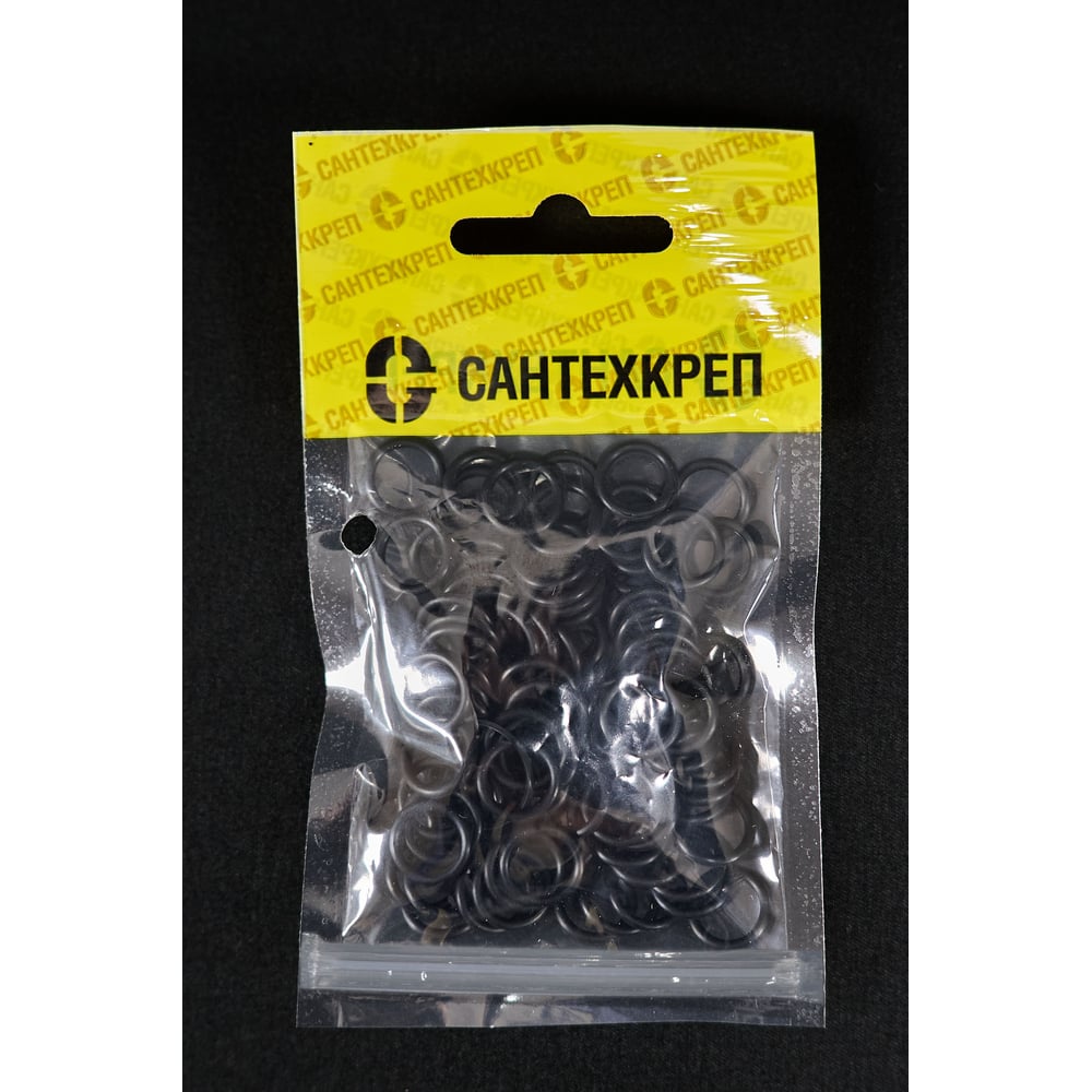 Изображение товара Кольцо металлопласта Сантехкреп d=16 с прокладкой 100шт