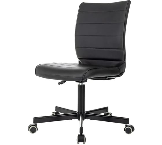 Изображение товара Кресло Easy Chair VB_EChair 303 PU, черный экокожа, крестовина металл черный 2188084