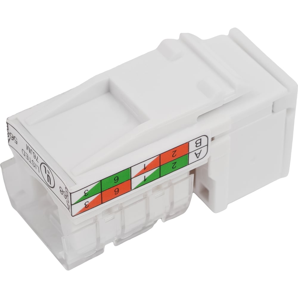 Изображение товара Механизм розетки компьютерной RJ-45 категории 5е Gigant 856100-1GI