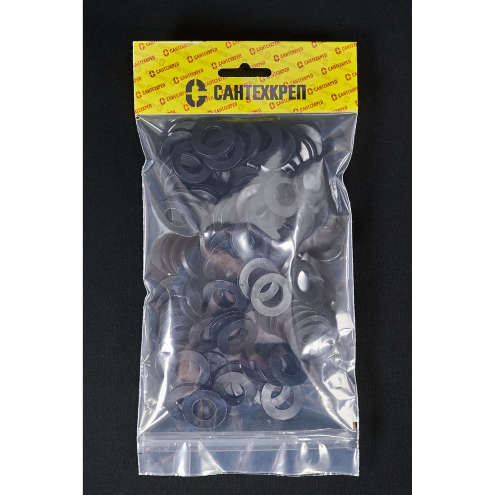Изображение товара Резиновая сантехническая прокладка 3/4 дюйма комплект 200 штук