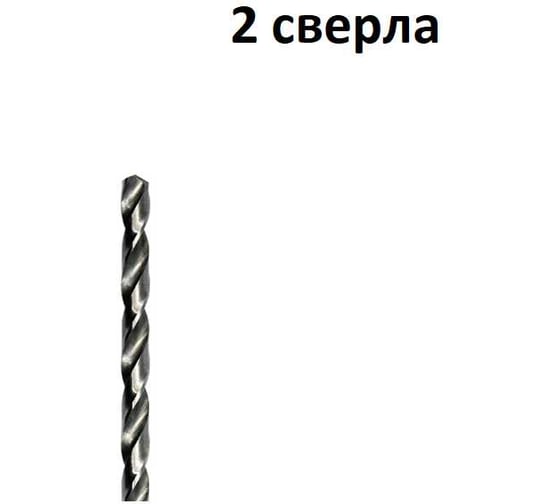 Изображение товара Сверло по металлу удлиненное GRAFF 2.0 мм, 2 шт. в блистере 7720085