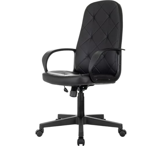 Изображение товара Кресло Easy Chair VB_EChair 602 PU черный экокожа, крестовина пластик 2188090