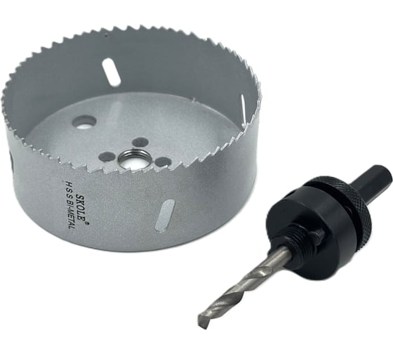 Изображение товара Коронка по металлу биметаллическая с хвостовиком SKOLE (K3A2) 68 (1шт/уп) K3A2 068045