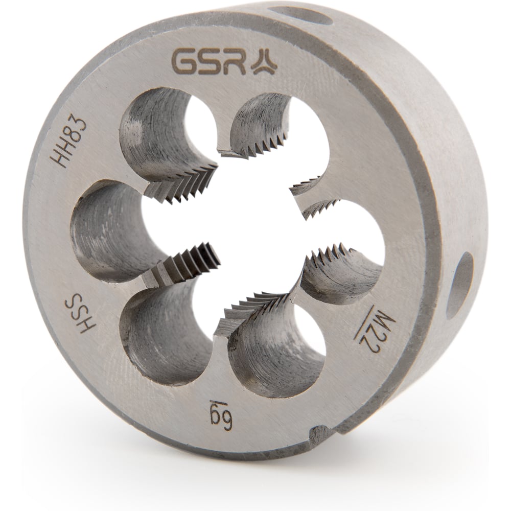 Изображение товара Плашка круглая GSR M10 DIN EN 22568 с HSS-G для точной обработки резьбы