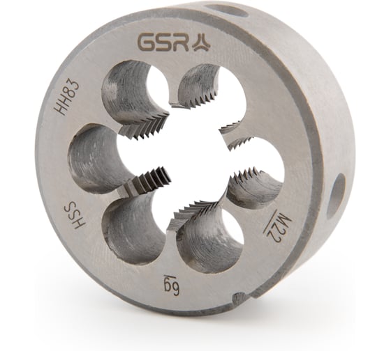 Изображение товара Плашка круглая GSR M10 DIN EN 22568 B HSS M10 B00402230