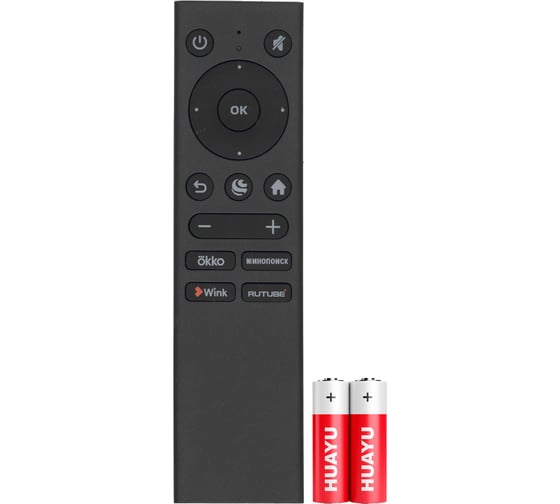 Изображение товара Пульт Huayu WH230602E SBR-V3 с голосовой функцией для телевизора RAZZ, DEXP, Sber, Aceline HBT043