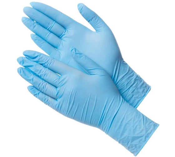 Изображение товара Перчатки GWARD DELTAGRIP Ultra LS нитриловые неопудренные синего цвета р XL 50 пар в упаковке арт.Ultra38 Ultra38/blue/XL