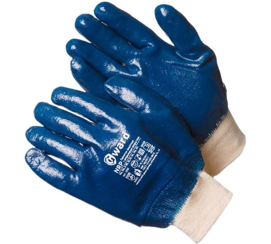 Изображение товара Перчатки GWARD NRP МБС, КЩС, полное нитриловое покрытие, манжет-резинка р XL 12 пар в упаковке арт. 2202 2202/XL