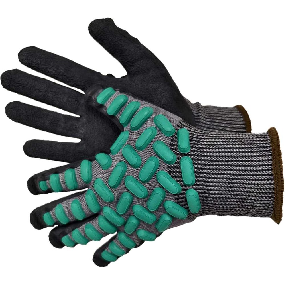 Изображение товара Перчатки виброзащитные GWARD VibroHit 2.0 из ADAMAS-волокна, латексное покрытие, размер XL