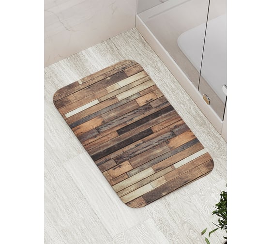 Изображение товара Коврик противоскользящий JoyArty "Отличные доски" для ванной, сауны, бассейна, bath_23508