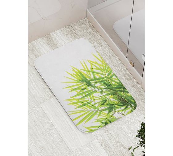 Изображение товара Коврик противоскользящий JoyArty "Лиственная композиция" для ванной, сауны, бассейна, bath_15787