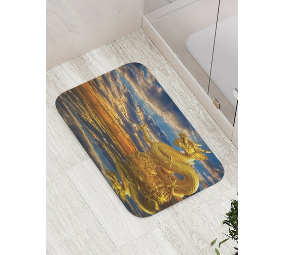 Изображение товара Коврик противоскользящий JoyArty "Морской дракон" для ванной, сауны, бассейна, bath_7338