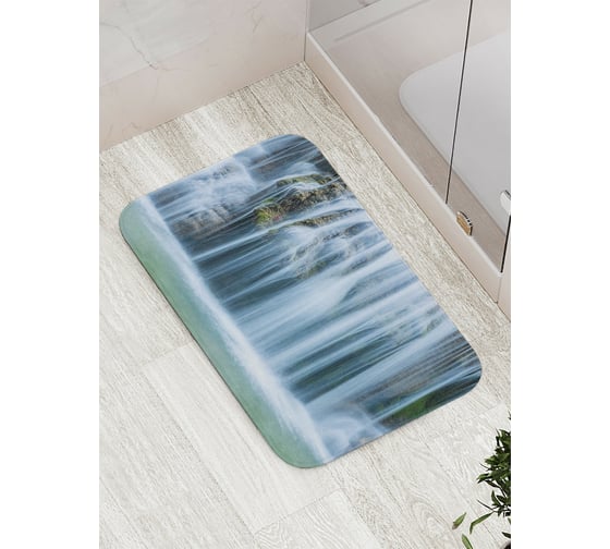 Изображение товара Коврик противоскользящий JoyArty "Природный душ" для ванной, сауны, бассейна, bath_21829
