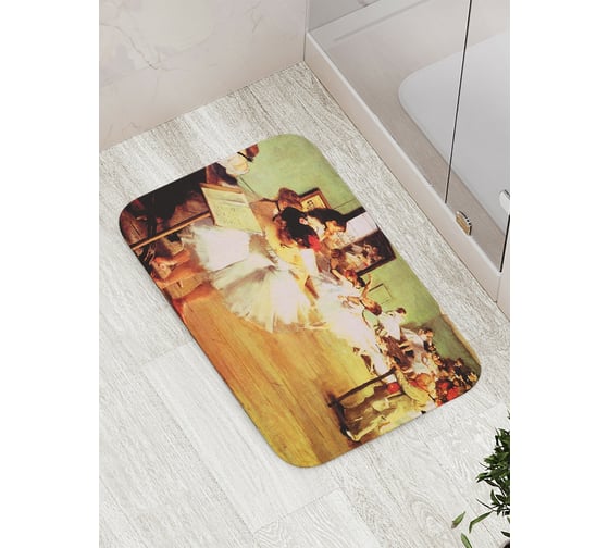 Изображение товара Коврик противоскользящий JoyArty "Класс балета" для ванной, сауны, бассейна, bath_6871