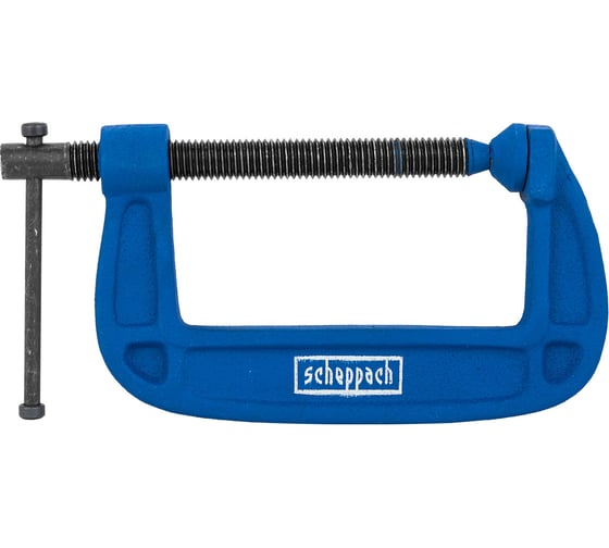 Изображение товара Струбцина G-образная Scheppach 100 мм Sch-333114(65638)