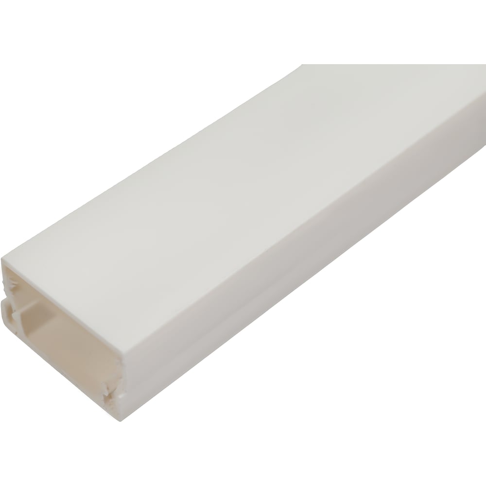 Изображение товара Кабель-канал с крышкой 20x10 белый Gigant 77001-2GI 2м для электропроводки