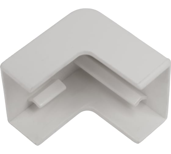 Изображение товара Внешний угол плавный 20х10 белый, 4шт. Gigant 72201R-4GI