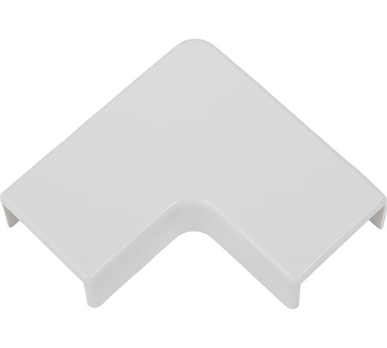 Изображение товара Угол плоский 20х10 белый, 4шт. Gigant 72301R-4GI