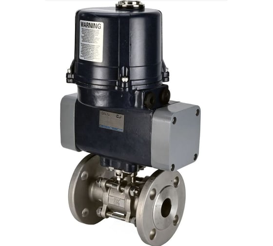 Изображение товара Кран DN.ru 316-316-FP-F-ISO-H Ду80 Ру40, электропривод ЭПВП-014 220В D160-66165