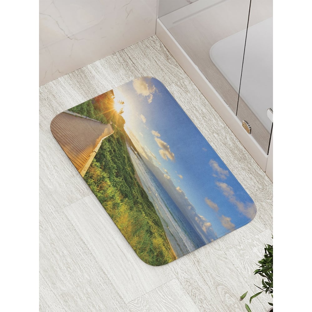 Противоскользящий коврик для ванной, сауны, бассейна JOYARTY - bath_16107